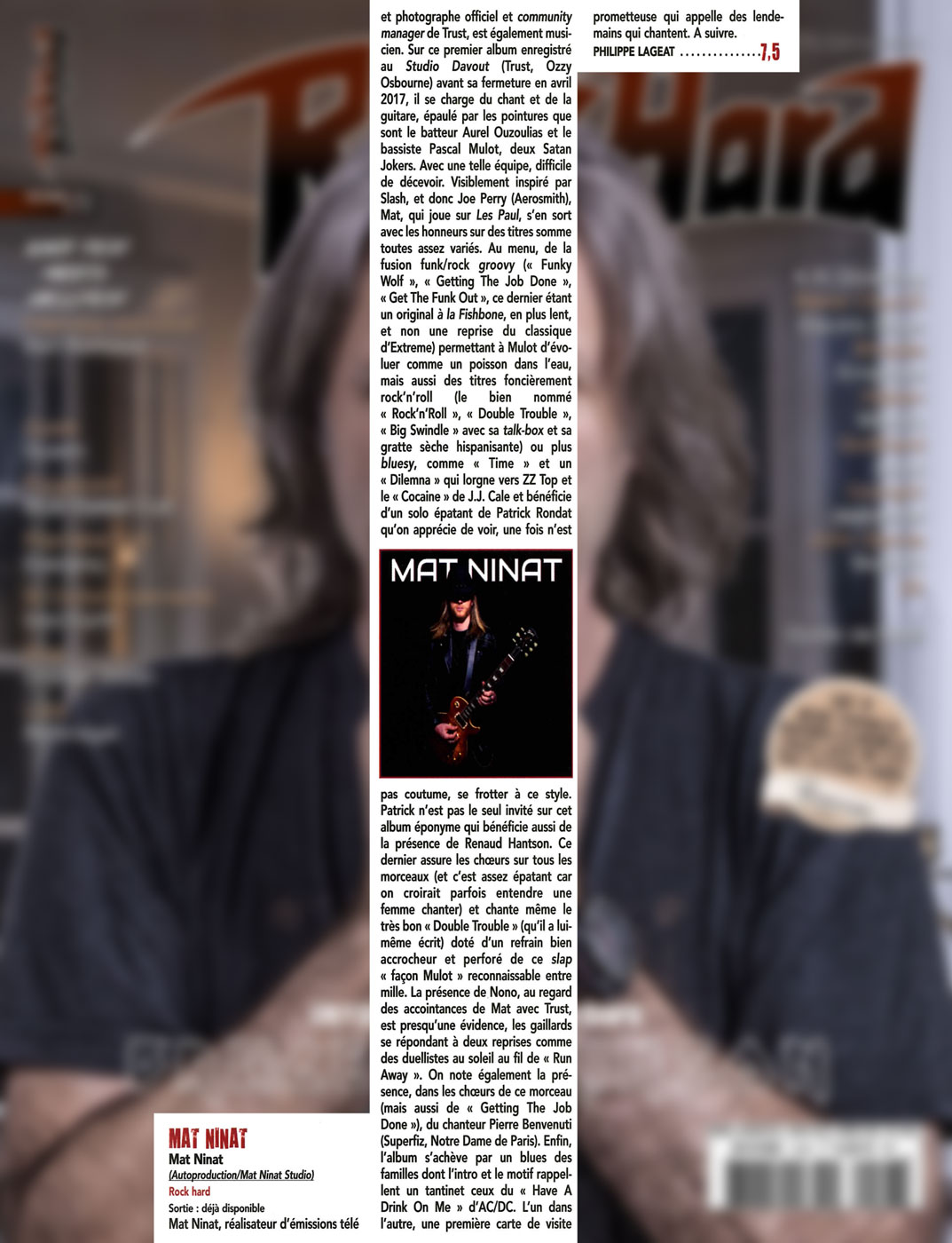 Rock Hard 2018 article