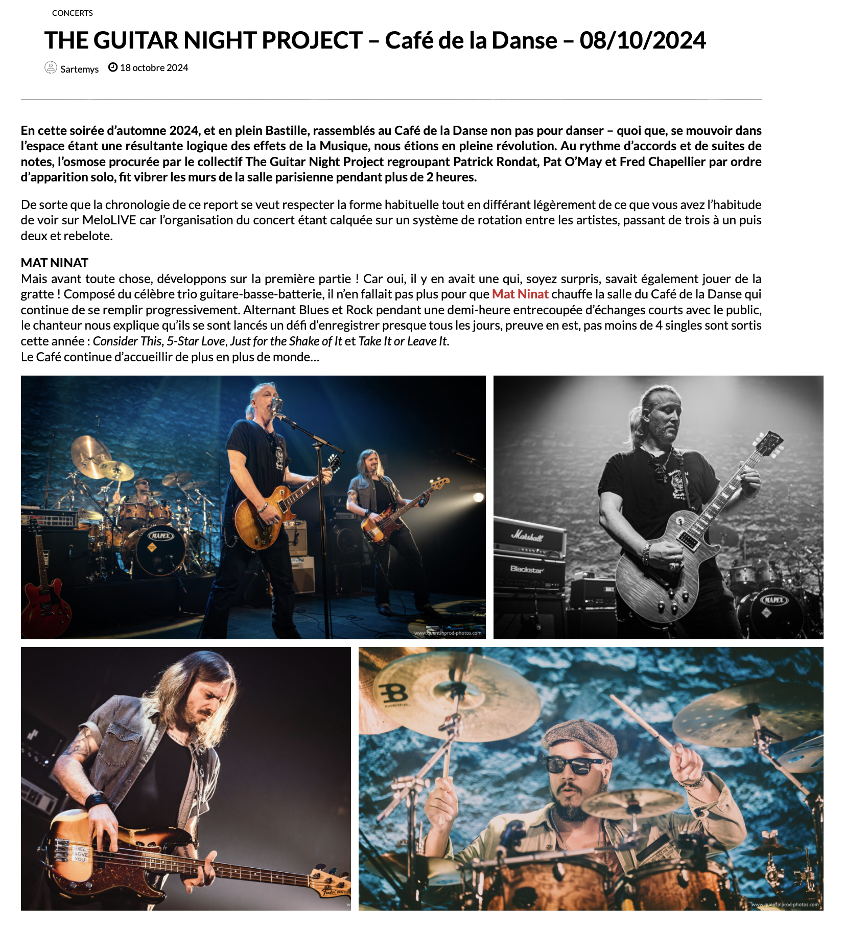 Mélolive article