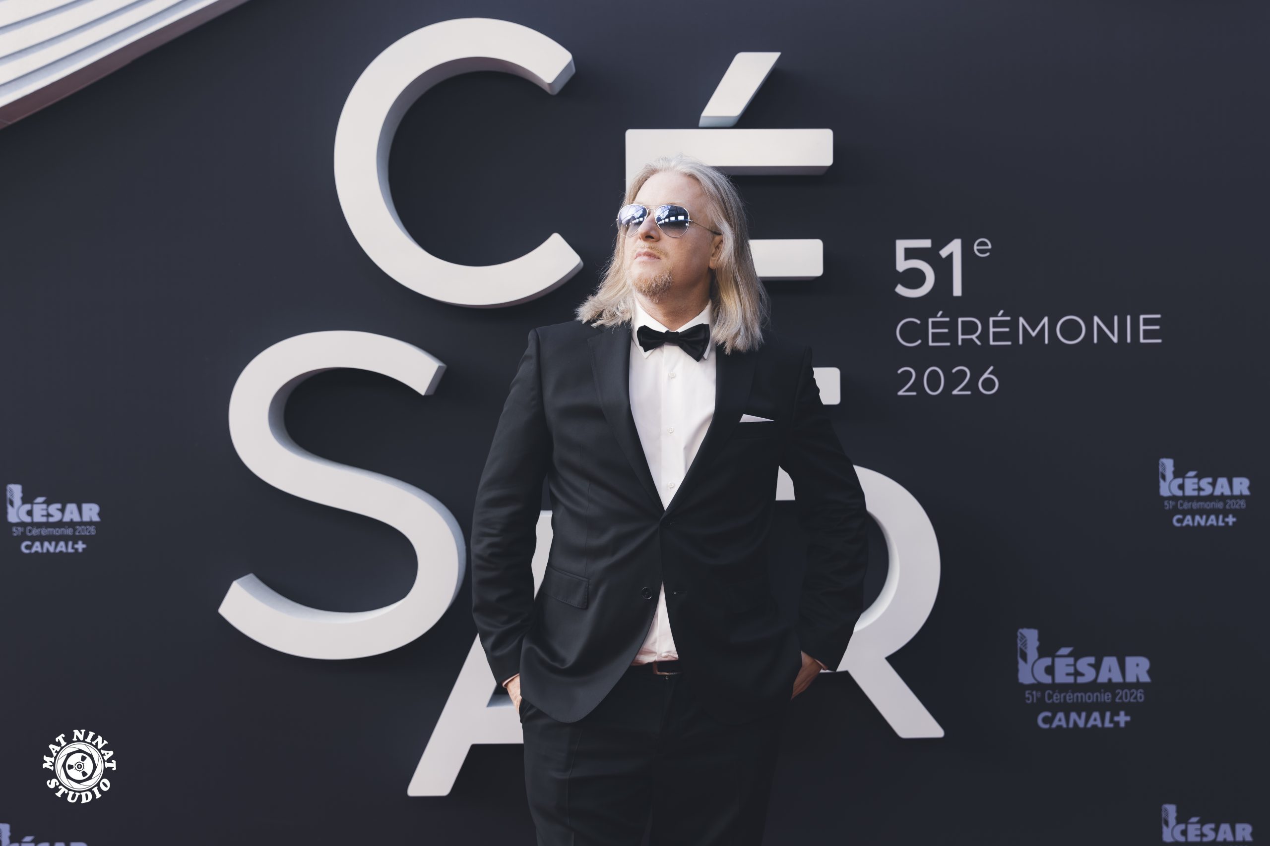 Mat Ninat — photographe et réalisateur lors de la cérémonie des César 2026 à Paris
